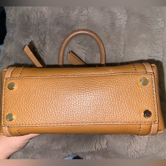 Michael Kors Carine Extra Small Pebbled Leather Handbag - Picture 4 of 8